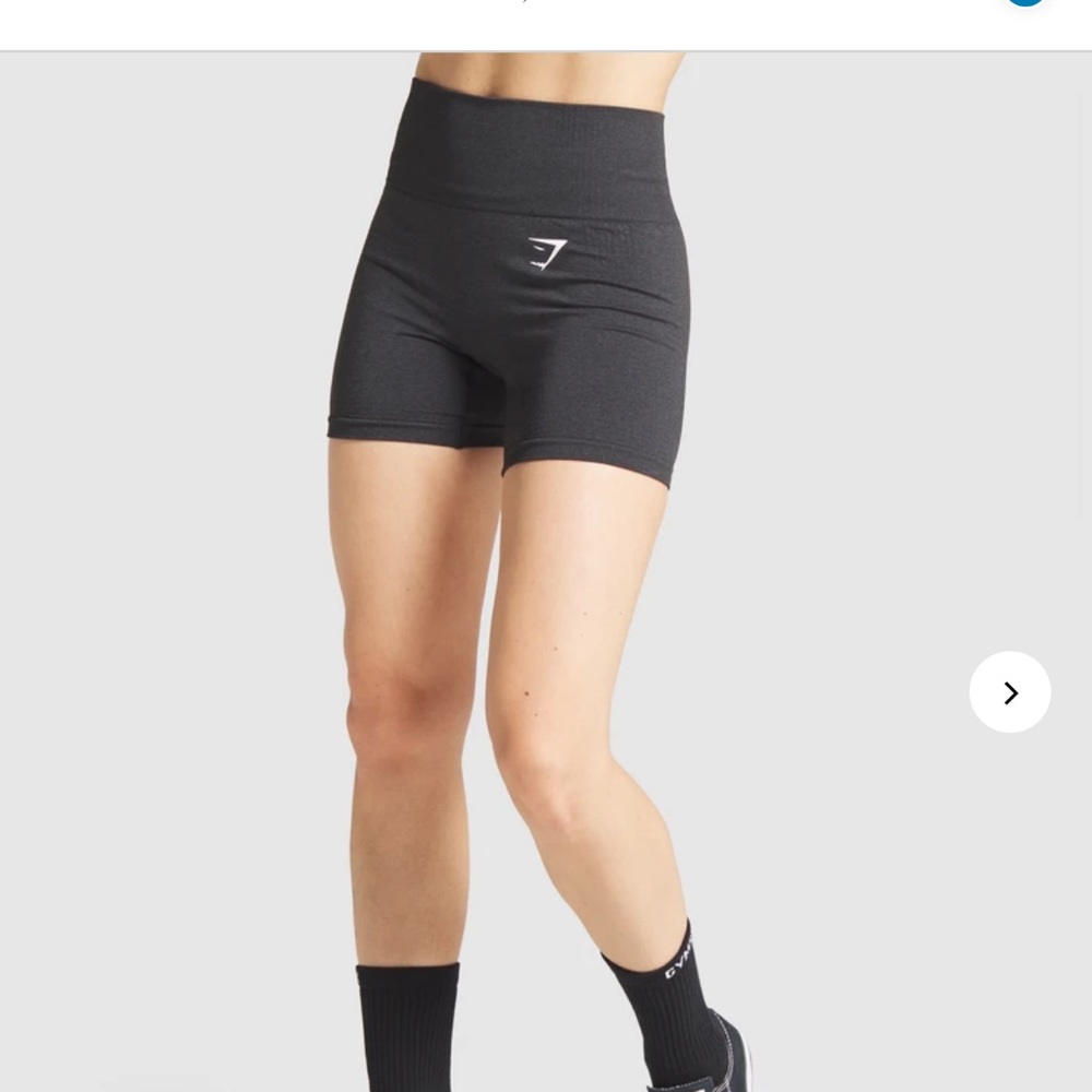 Gymshark vital seamless shorts in black